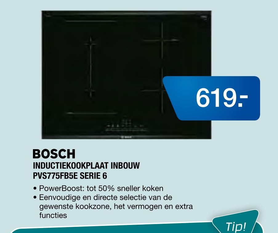 Bosch Inductiekookplaat Inbouw Aanbieding Bij Electroworld