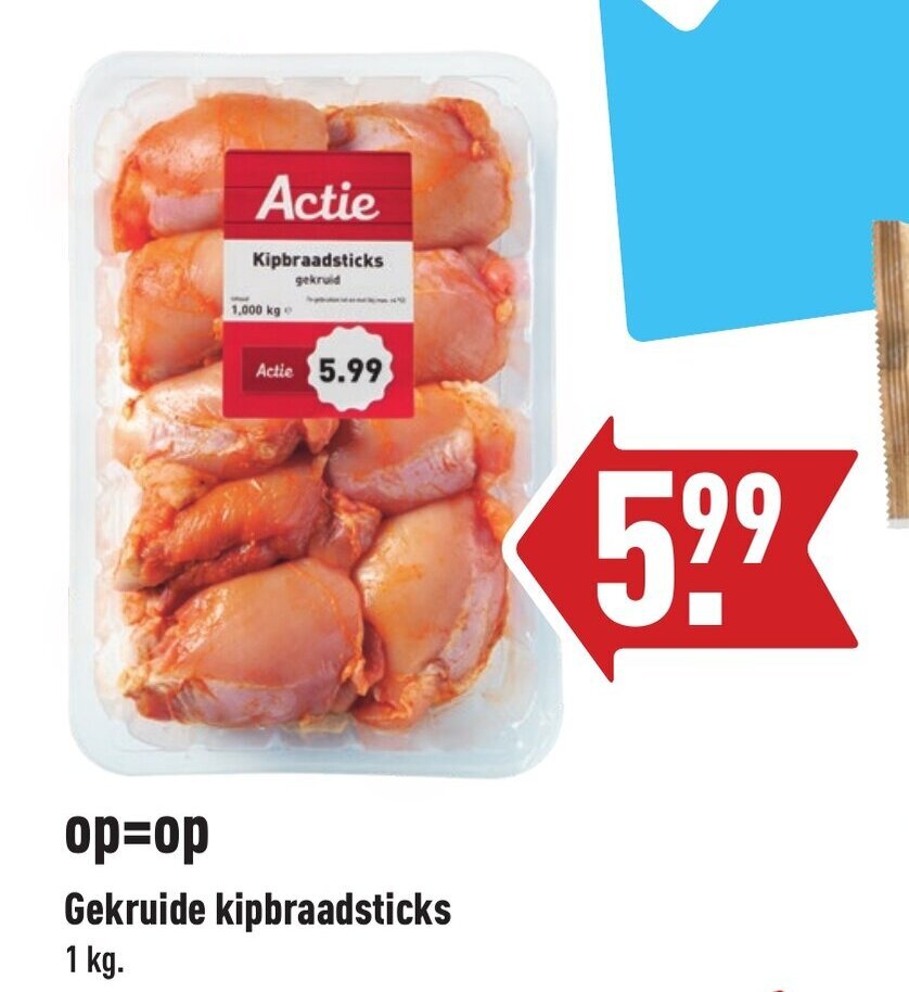 Gekruide Kipbraadsticks Kg Aanbieding Bij Aldi