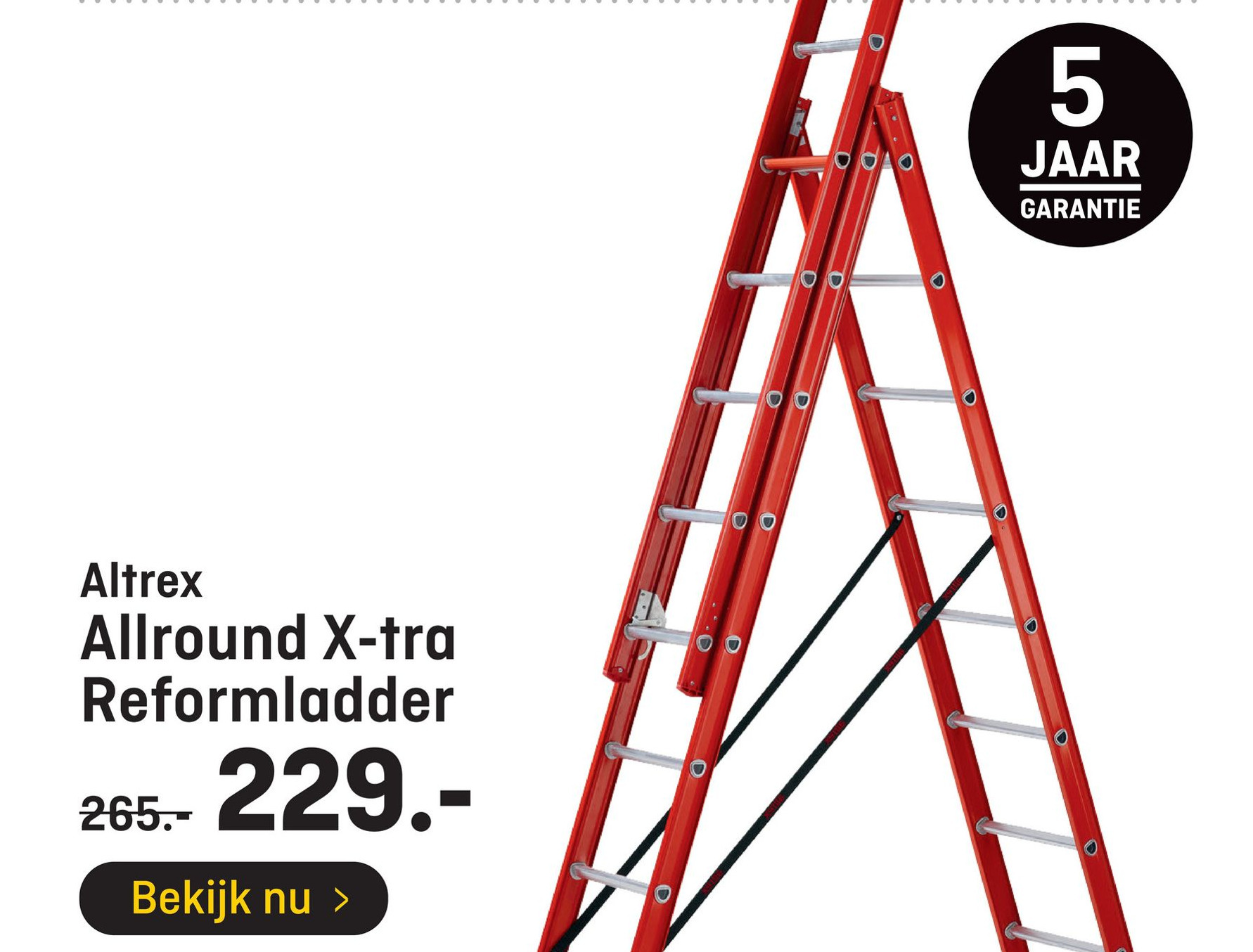 Altrex Allround X Tra Reformladder Aanbieding Bij Hubo