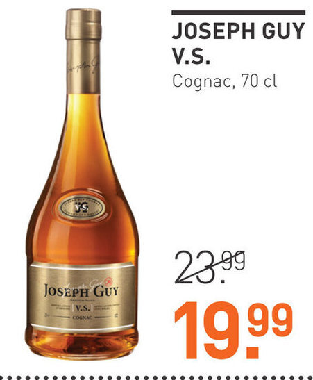 Joseph Guy V S Cognac Ml Aanbieding Bij Gall Gall