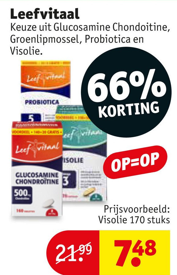 Leefvitaal Aanbieding Bij Kruidvat