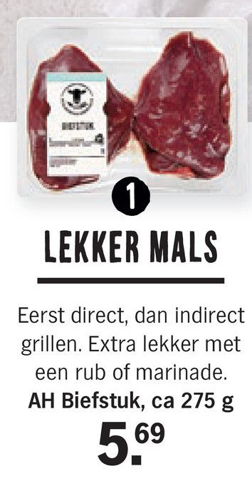 AH Biefstuk Ca 275 G Aanbieding Bij Albert Heijn