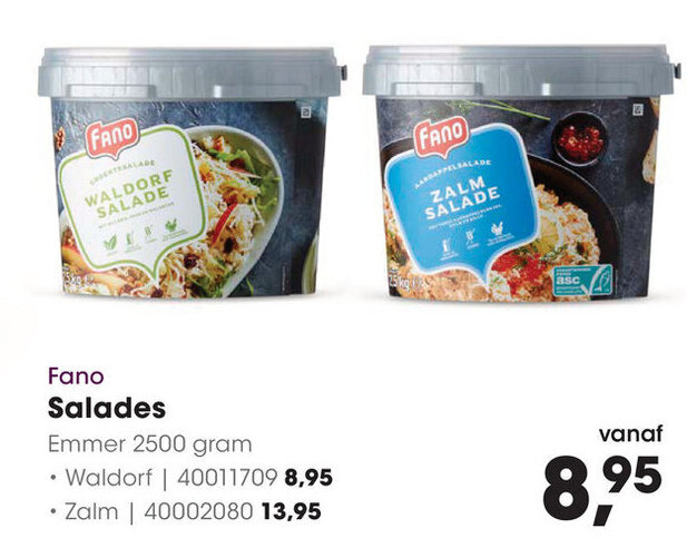 Fano Salades Gram Waldorf Aanbieding Bij Hanos