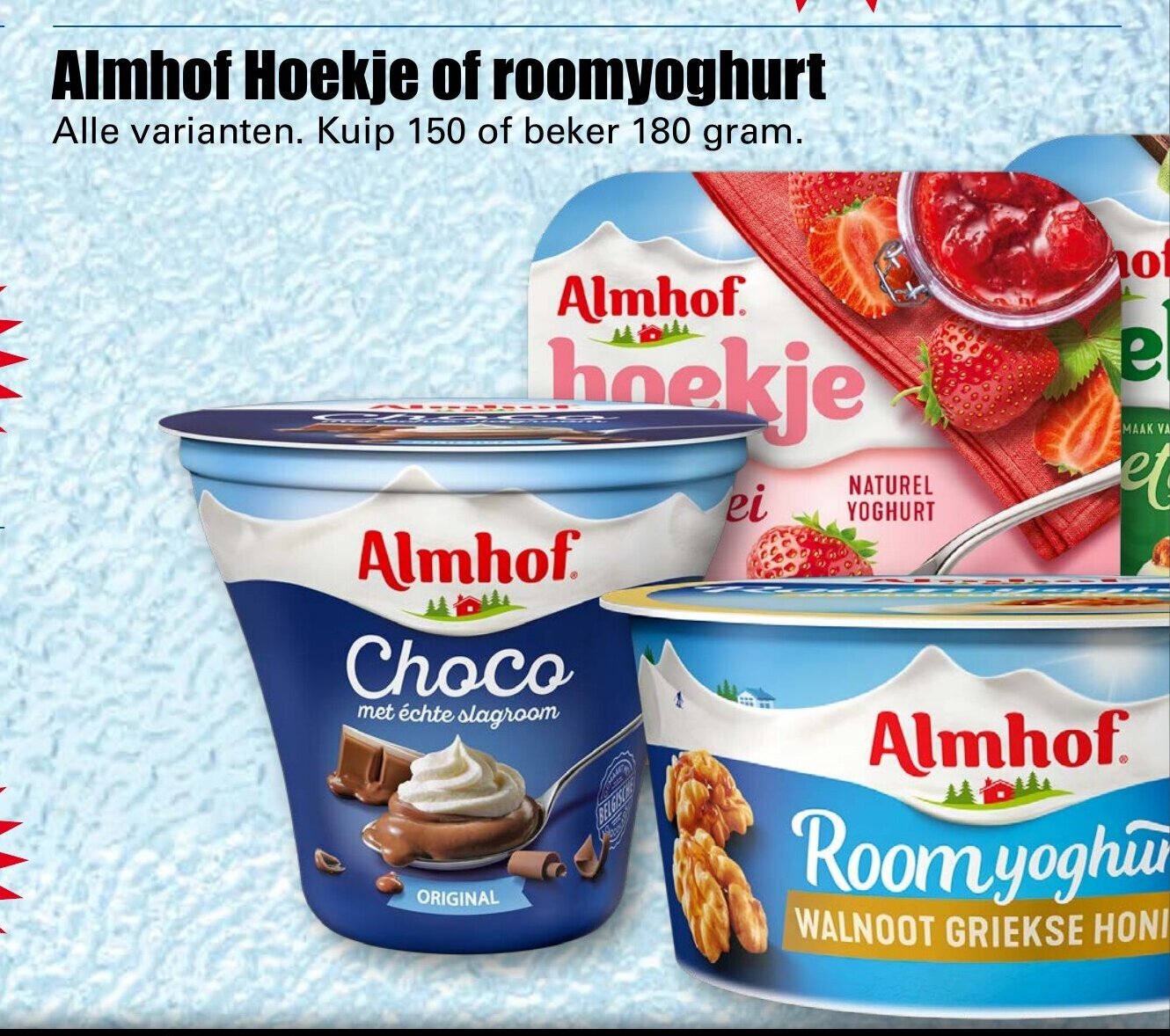 Almhof Hoekje Of Roomyoghurt 150g Aanbieding Bij Dirk