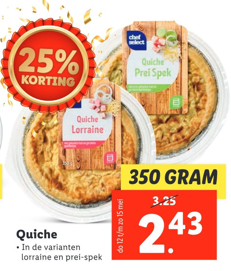 Quiche Aanbieding Bij Lidl