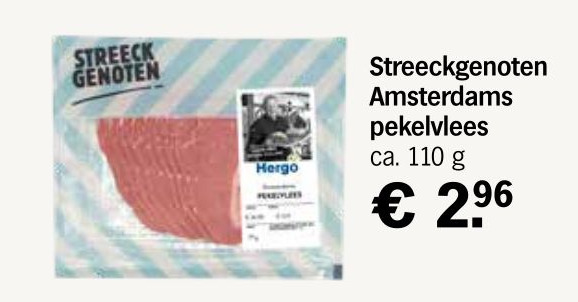 Streeckgenoten Amsterdams Pekelvlees Aanbieding Bij Albert Heijn