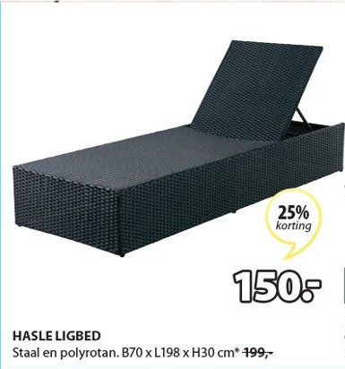 HASLE LIGBED Aanbieding Bij Jysk