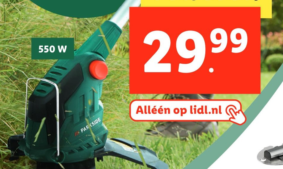 I PARKSIDE Elektrische Grastrimmer Aanbieding Bij Lidl