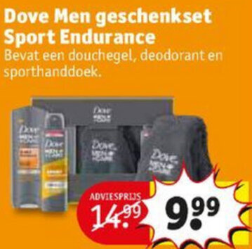 Dove Men Sport Endurance Geschenkset Aanbieding Bij Kruidvat