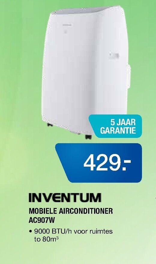 Inventum Mobiele Airconditioner Ac W Aanbieding Bij Electroworld