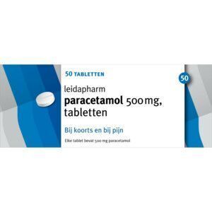 Leidapharm Paracetamol 500 Mg 50 Aanbieding Bij Plein Nl