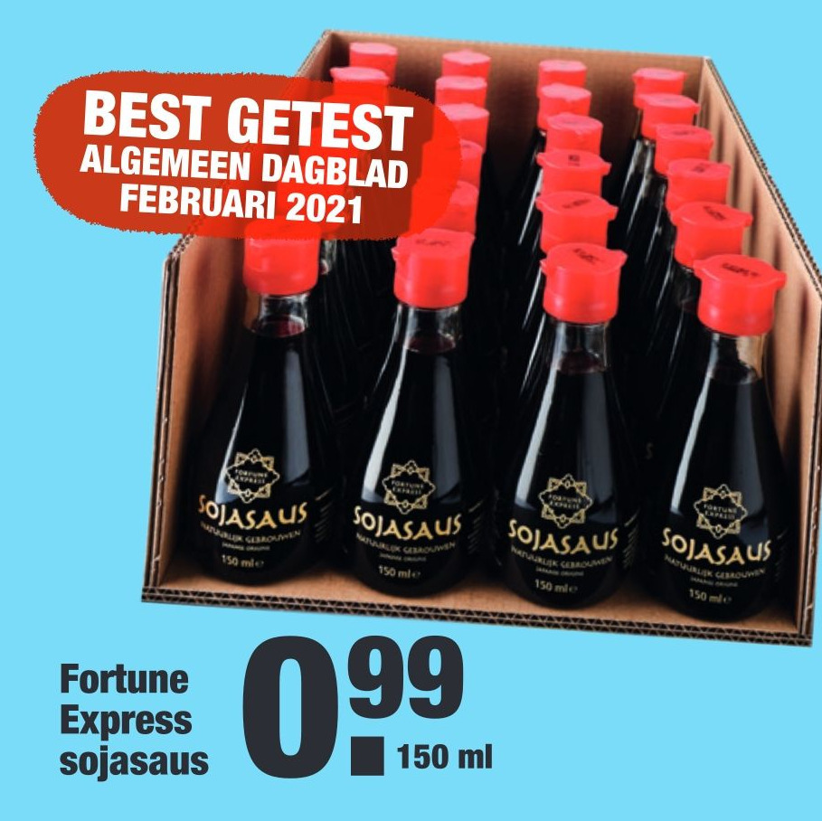 Fortune Express Sojasaus Aanbieding Bij Aldi