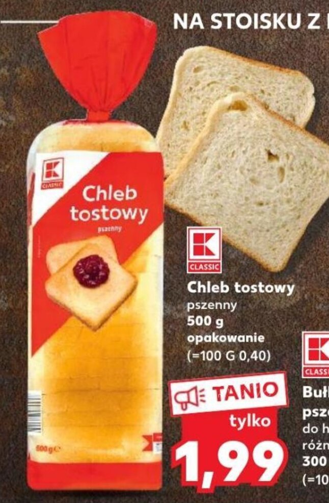 Promocja Chleb Tostowy G W Kaufland