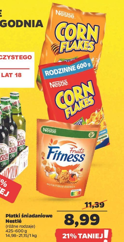 Promocja P Atki Niadaniowe Mi D I Orzeszki Corn Flakes Nestle W Netto