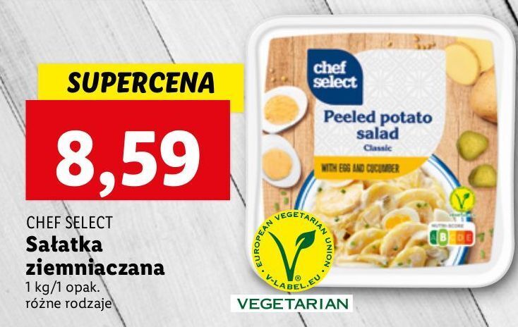 Promocja Sa Atka Ziemniaczana Z Jajkiem I Og Rkiem Chef Select W Lidl