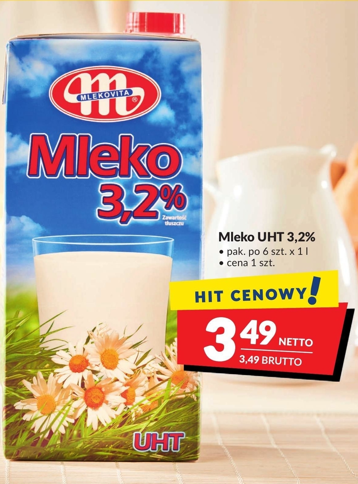 Promocja Mlekovita Mleko Uht L W Makro