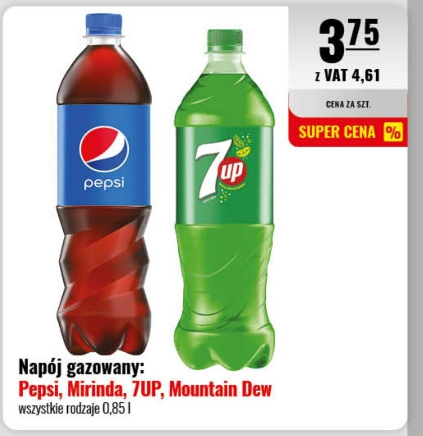 Promocja Pepsi Mirinda Up Mountain Dew Nap J Gazowany L W Eurocash