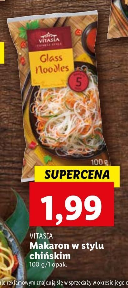 Promocja Makaron W Stylu Chi Skim Vitasia W Lidl