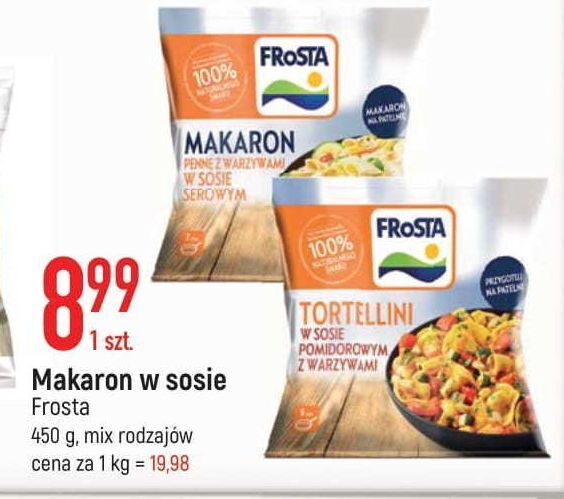 Promocja Makaron Penne Z Warzywami W Sosie Serowym Frosta W E Leclerc