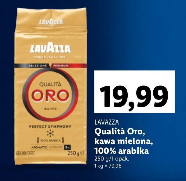 Promocja Kawa Lavazza Qualita Oro W Lidl