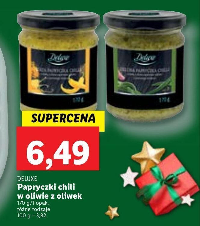 Promocja Papryczki Chili W Oliwie Deluxe W Lidl