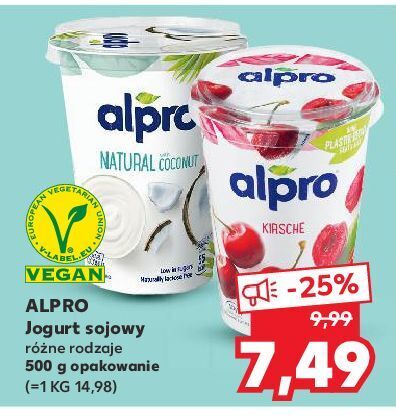 Promocja Jogurt Sojowy Naturalny Alpro W Kaufland