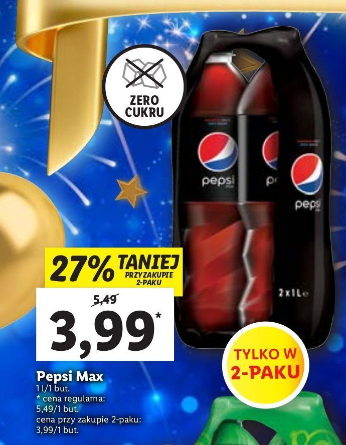 Promocja Napój pepsi max w Lidl