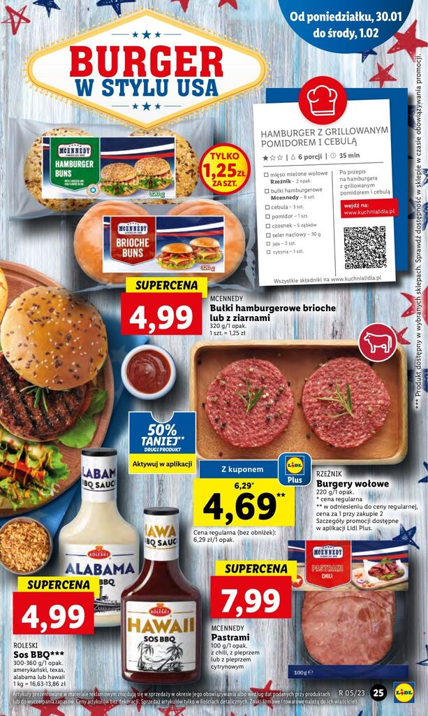 Promocja Sos Bbq Texas Roleski Lidl