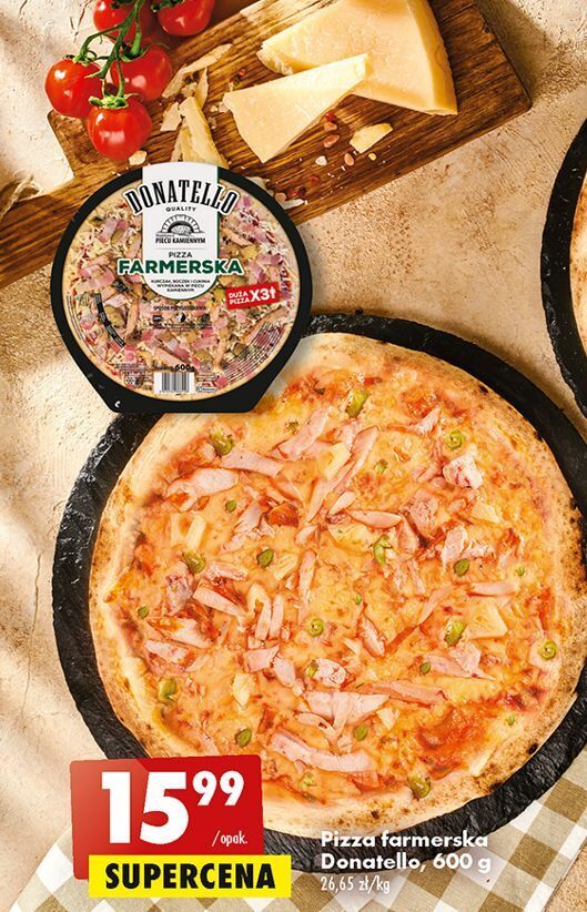 Promocja Pizza Farmerska Donatello W Biedronka