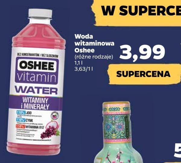 Promocja Woda Witaminowa Oshee W Netto