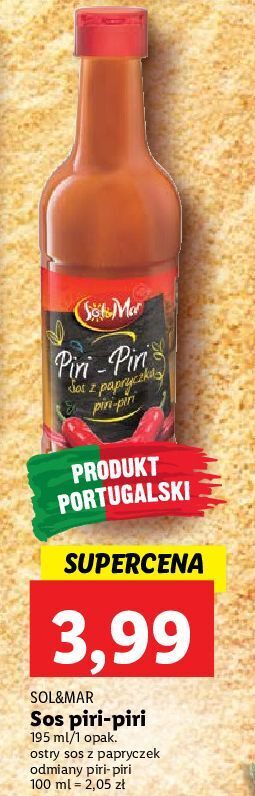 Promocja Sos Piri Sol Mar W Lidl