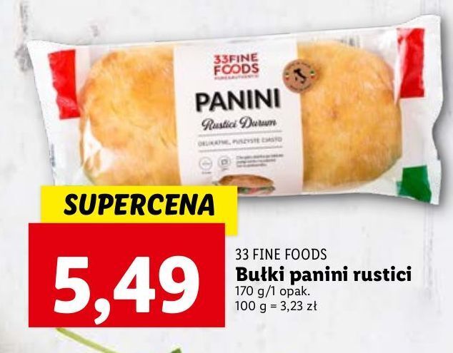 Promocja Panini Rustici Durum Fine Foods W Lidl