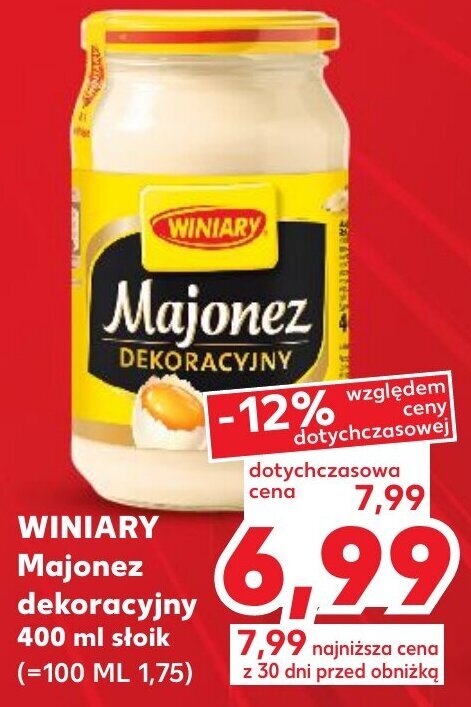 Promocja Nestl Majonez Dekoracyjny Winiary Ml W Kaufland