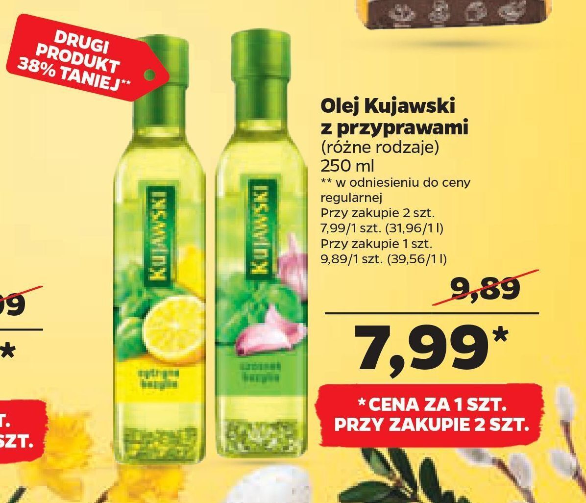 Promocja Olej Cytryna Bazylia Kujawski Ze Smakiem W Netto