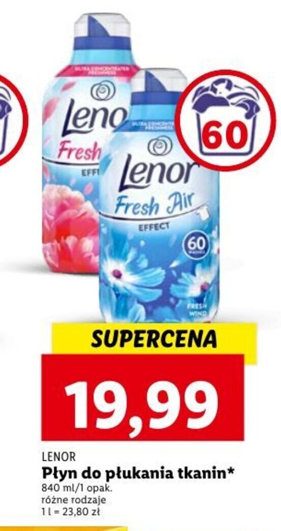 Promocja Lenor P Yn Do P Ukania Tkanin Ml W Lidl