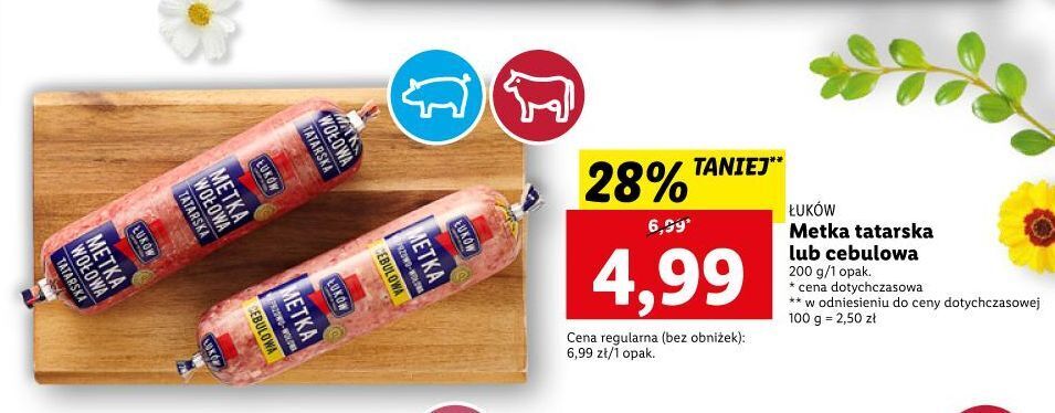 Promocja Metka cebulowa łuków w Lidl