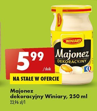 Promocja Majonez Dekoracyjny Winiary W Biedronka