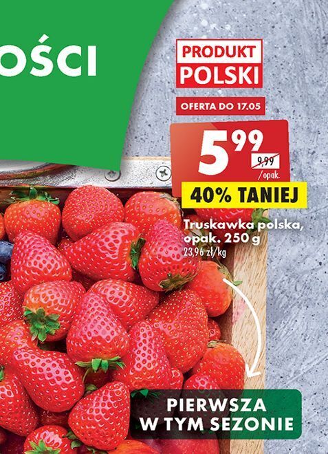 Promocja Truskawki W Biedronka