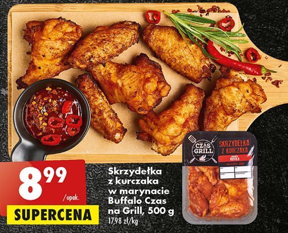 Promocja Skrzyde Ka Z Kurczaka W Marynacie Buffalo Czas Na Grill W