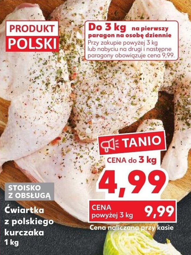 Promocja Wiartka Z Polskiego Kurczaka Kg W Kaufland