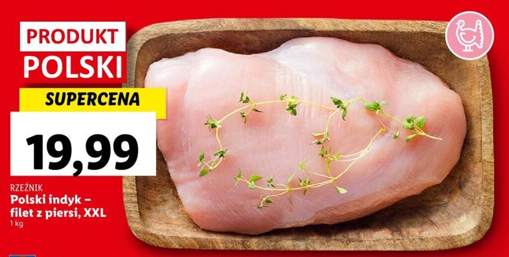 Promocja Rze Nik Polski Indyk Filet Z Piersi Kg W Lidl