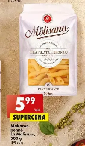 Promocja Makaron Penne Rigate 20 La Molisana W Biedronka