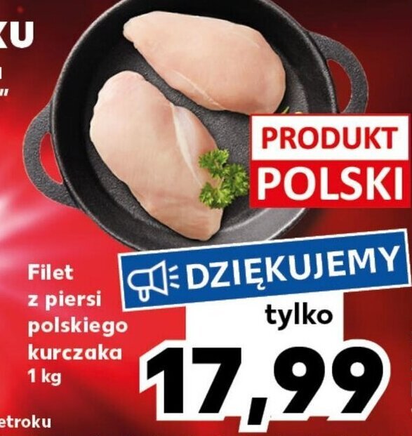 Promocja Filet Z Piersi Polskiego Kurczaka Kg W Kaufland