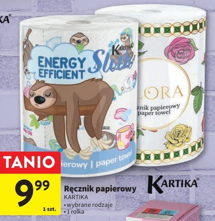 Promocja R Cznik Papierowy Flora Kartika W Intermarche