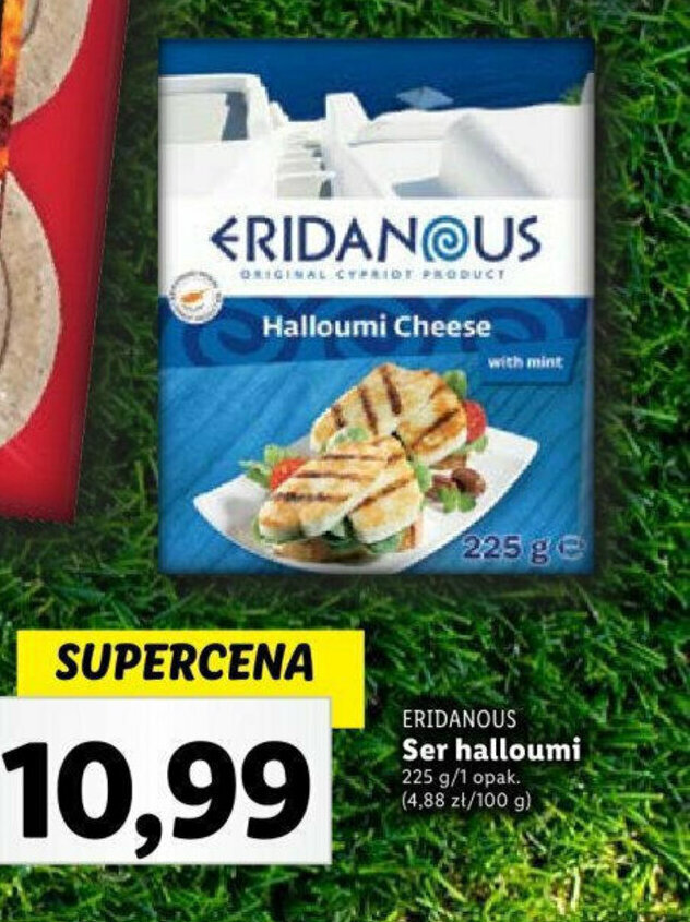 Promocja Eridanous Ser Halloumi G Opak W Lidl