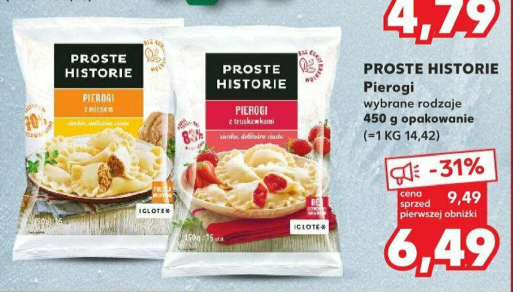 Promocja Proste Historie Pierogi G Opakowanie Kaufland