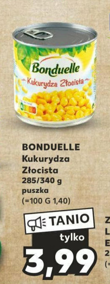 Promocja BONDUELLE Kukurydza Złocista puszka 285 340g w Kaufland