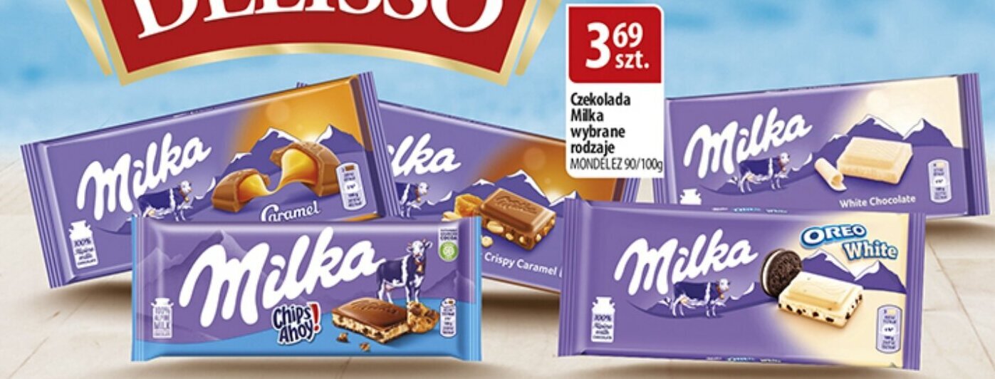 Promocja Czekolada Milka Wybrane Rodzaje Mondelez G W Delisso