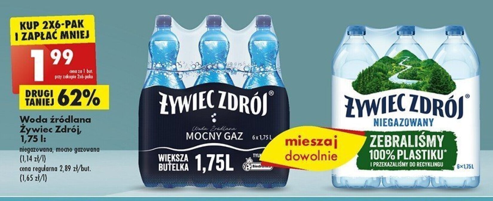 Promocja Woda R Dlana Ywiec Zdr J L W Biedronka