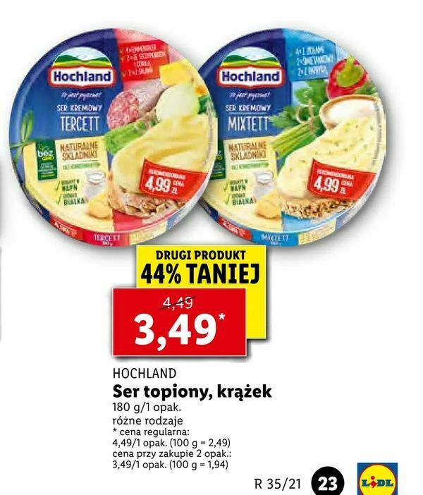 Promocja Ser Topiony Kr Ek W Lidl